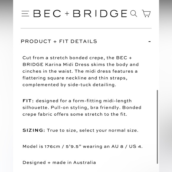 NWT Bec & Bridge Paloma MIDI Dress in Flamingo. - Picture 4 of 9